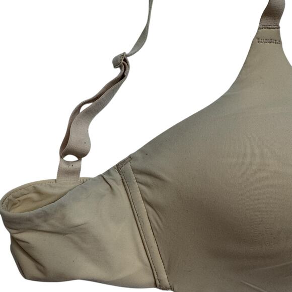 WACOAL Comfort First Wire Free T-Shirt Bra in Beige Size 38C Lined #856339 - Picture 7 of 7